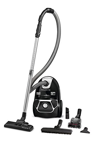 Rowenta Compact Power ro3985ea Cylinder Vacuum 3L 750 W A Black Vacuum – Vacuums (750 W, A, 28 kWh, Cylinder Vacuum, Dust Bag, 3 l) von Rowenta