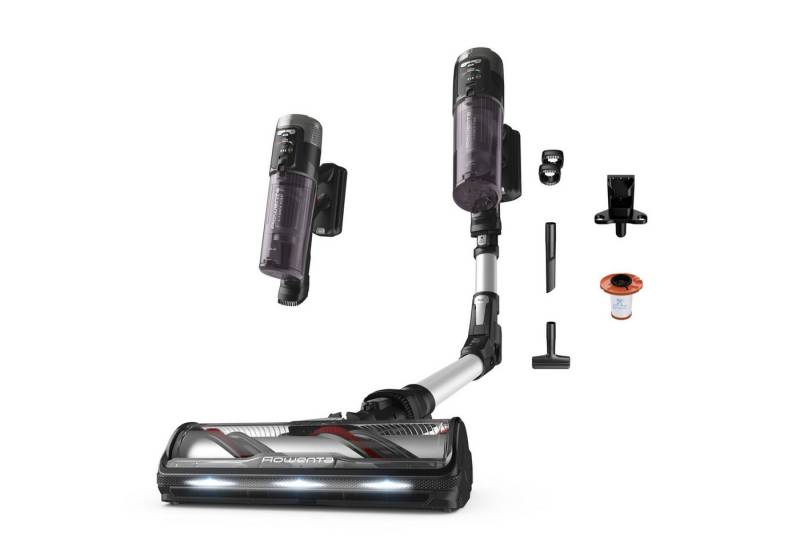 Rowenta Akku-Handstaubsauger 13.60 Allergy, hohe Saugleistung, ultraleicht, Flex-Gelenk, LED-Licht, 380 W, beutellos, sehr leicht, automatische Saugleistungsanpassung, RH9A36 von Rowenta