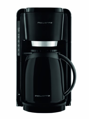 Rowenta CT3808 Filter- Kaffeemaschine Adagio Milano | Mit Kunststoff-Thermokanne | 8-12 Tassen | Automatische Abschaltung | Schwarz von Rowenta