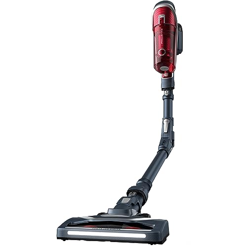 Rowenta X-Force 8.60 Animal Care RH9678WO, Akku-Staubsauger, Rot/Grau, mit Tierhaarbürste, 185 W, 0.55 liters, 82 Dezibel von Rowenta