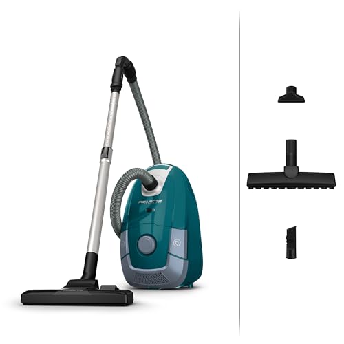 Rowenta RO3143 Power XXL, Bodenstaubsauger mit Beutel, Petrol/Grau, 900 W, 4.5 liters von Rowenta