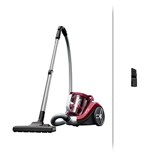 Rowenta RO4B23 Compact Power XXL, beutelloser Bodenstaubsauger, Rot, 900 W, 2.5 liters, 69 Dezibel Rowenta RO4B23 Compact Power XXL, beutelloser Bodenstaubsauger, Rot, 900 W, 2.5 liters, 69 Dezibel von Rowenta