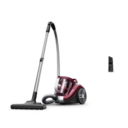 Rowenta RO4B23 Compact Power XXL, beutelloser Bodenstaubsauger, Rot, 900 W, 2.5 liters, 69 Dezibel von Rowenta