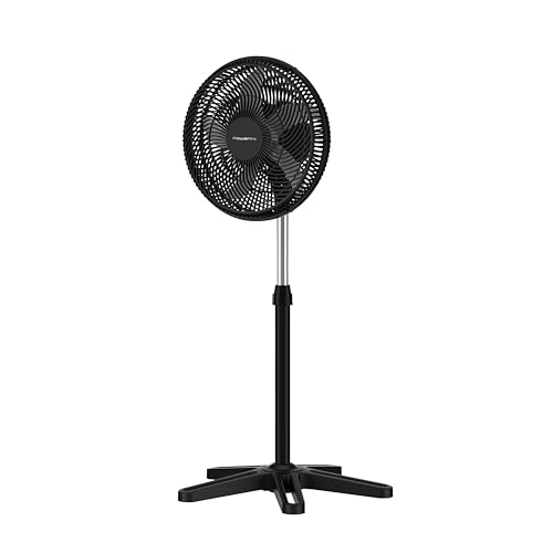 Rowenta Turbo Essential Standventilator, Schwarz, VU3110F3 Rowenta Turbo Essential Standventilator, Schwarz, VU3110F3 von Rowenta