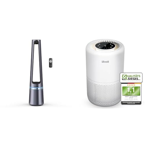 Rowenta rotorloser 2 in1 Luftreinigungsventilator Eclipse QU5030 & LEVOIT Luftreiniger HEPA Filter für Allergiker, Luftfilter gegen Schimmel Staub Pollen Tierhaare Rowenta rotorloser 2 in1 Luftreinigungsventilator Eclipse QU5030 & LEVOIT Luftreiniger HEPA Filter für Allergiker, Luftfilter gegen Schimmel Staub Pollen Tierhaare von Rowenta