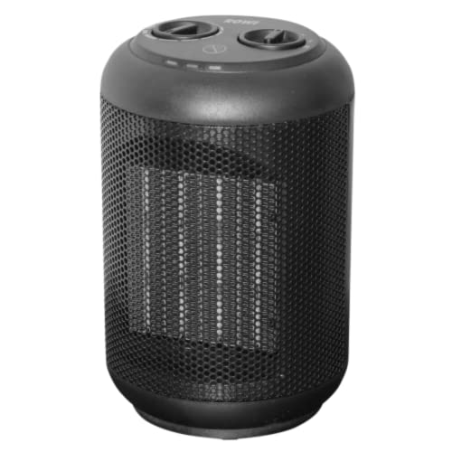 ROWI 1 03 03 0407 Keramik-Heizlüfter 45 m³ Schwarz von Rowi