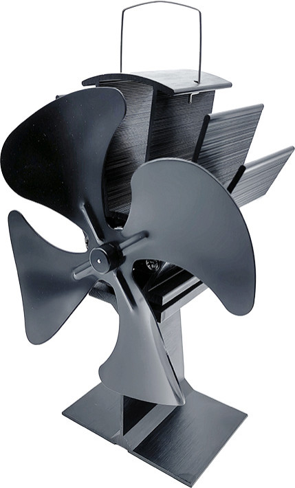 Rowi Ofenventilator stromlos 22 x 16 x 9 cm schwarz von Rowi