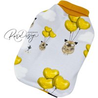 Hunde Pulli , Sweater Aus Hochwertiger French-Terry | Sommersweat von RoxaDesignHanDesigns