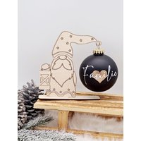 Geschenke Mitarbeiter Weihnachten, Wichtelgeschenk Bis 10 Euro, Weihnachtskugel Halter Für Personalisierte Christbaumkugel Geschenke Mitarbeiter Weihnachten, Wichtelgeschenk Bis 10 Euro, Weihnachtskugel Halter Für Personalisierte Christbaumkugel von RoxisKreativShop