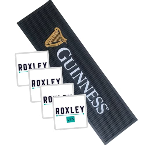 Roxley Guinness Barläufer | Irish Dry Stout | Lager Beer | Man Cave | Made in UK von RoxleyLtd