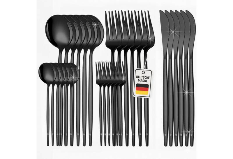 Roxlin Besteck-Set 30-teiliges Edelstahl-Besteckset modern & elegant 4 Farbe Roxlin Besteck-Set 30-teiliges Edelstahl-Besteckset modern & elegant 4 Farbe von Roxlin