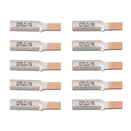 Roxvue 10pcs Circuit Breaker Kupfer Aluminiumkabel Anschluss Elektrischer Meterdrahtanschluss DTLC-16 Roxvue 10pcs Circuit Breaker Kupfer Aluminiumkabel Anschluss Elektrischer Meterdrahtanschluss DTLC-16 von Roxvue