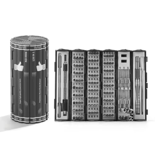 Roxvue 128 In1 Präzisions-Schraubendrehersatz 128 In1 Magnetische Schraubmuttern-Bits Multifunktionales Haushaltsreparaturwerkzeug-Set für Laptop PC Roxvue 128 In1 Präzisions-Schraubendrehersatz 128 In1 Magnetische Schraubmuttern-Bits Multifunktionales Haushaltsreparaturwerkzeug-Set für Laptop PC von Roxvue