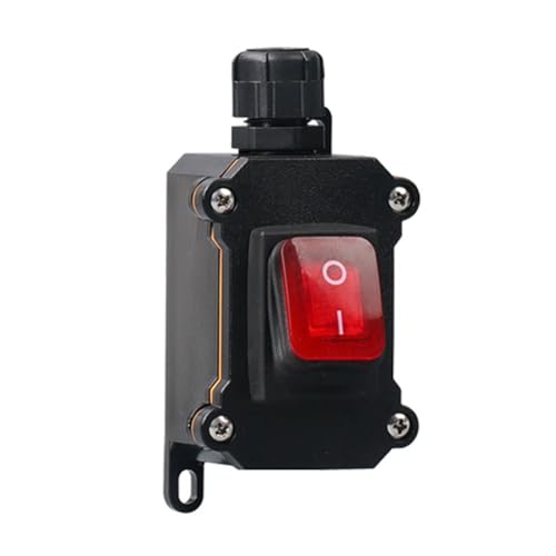 Roxvue 220V Boot Wippschalter IP68 Wasserdicht 16A Hochstrom mit LED-Licht Ein-/Ausschalter Roxvue 220V Boot Wippschalter IP68 Wasserdicht 16A Hochstrom mit LED-Licht Ein-/Ausschalter von Roxvue