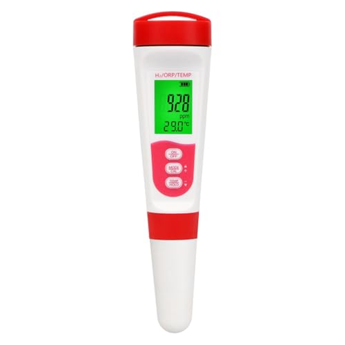 Roxvue 3-In-1 Wasserstoff-Wasserqualitätsanalysator H2 Monitor, TEMP & ORP Messgerät 0-2400PPb für Trinkwasser, Aquarien, Spa Roxvue 3-In-1 Wasserstoff-Wasserqualitätsanalysator H2 Monitor, TEMP & ORP Messgerät 0-2400PPb für Trinkwasser, Aquarien, Spa von Roxvue