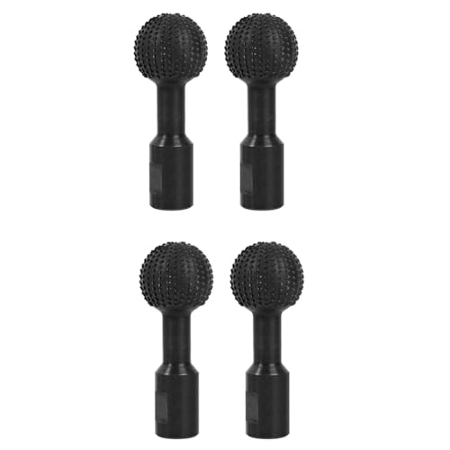 Roxvue 4 Stück Kugelfräser mit 5/8-11 Gewinde für 4 1/2 und 5 Winkelschleifer Kugelmeißel Winkelschleifer-Aufsätze Roxvue 4 Stück Kugelfräser mit 5/8-11 Gewinde für 4 1/2 und 5 Winkelschleifer Kugelmeißel Winkelschleifer-Aufsätze von Roxvue
