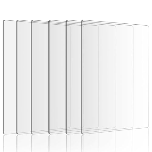 Roxvue 6 Stück Klare Acrylschneidematte 8,7 X 6,1 Klare Schneidplatte Acrylschneidematte für Prägung und Basteln Roxvue 6 Stück Klare Acrylschneidematte 8,7 X 6,1 Klare Schneidplatte Acrylschneidematte für Prägung und Basteln von Roxvue