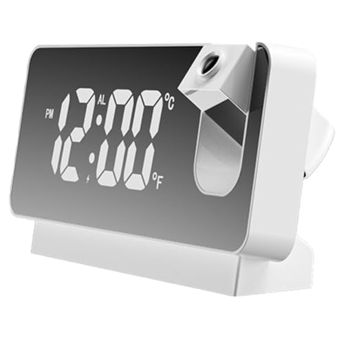 Roxvue Digitaler 180° Projektor An der Decke Projektor Nachttischwecker USB-Aufladung für Schlafzimmer Wohnzimmer Roxvue Digitaler 180° Projektor An der Decke Projektor Nachttischwecker USB-Aufladung für Schlafzimmer Wohnzimmer von Roxvue