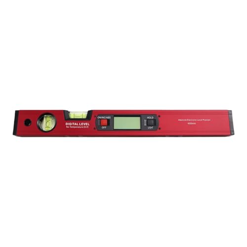 Roxvue Digitaler Wasserwaagen-Finder MitLuftblase, Winkelmesser Protractor Magnetischer Gradmesser Winkelmesser 400mm Digital-Wasserwaage Roxvue Digitaler Wasserwaagen-Finder MitLuftblase, Winkelmesser Protractor Magnetischer Gradmesser Winkelmesser 400mm Digital-Wasserwaage von Roxvue