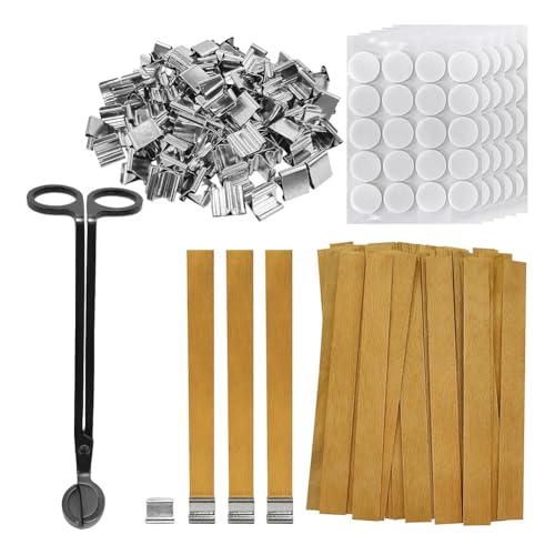 Roxvue Holzdochte für die Herstellung Von Kerzen. Hergestellt Aus und mit Trimmer für EIN Natürliches Knistern Beim Brennen. Ideal für DIY-Kerzenherstellung. von Roxvue