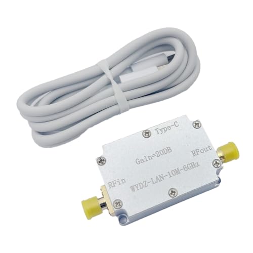 Roxvue LAN 10M-6GHz Hochflachheitsverstärker 20DB Verstärkung HF-Antriebssignalempfänger Radio Drohne Satellit SDR Walkie-Talkie 20DB Roxvue LAN 10M-6GHz Hochflachheitsverstärker 20DB Verstärkung HF-Antriebssignalempfänger Radio Drohne Satellit SDR Walkie-Talkie 20DB von Roxvue