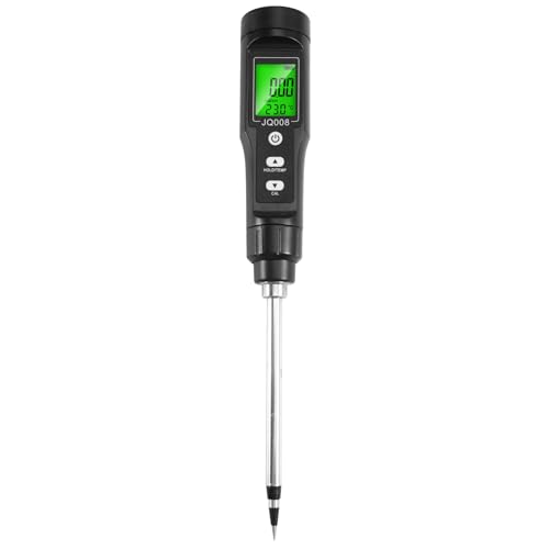 Roxvue LCD-Digitaler Bodentester mit ATC-Temperaturerkennung, Boden-EC-Messgerät, Handheld-Boden-EC-Messgerät 2-In-1 Bodendetektor Roxvue LCD-Digitaler Bodentester mit ATC-Temperaturerkennung, Boden-EC-Messgerät, Handheld-Boden-EC-Messgerät 2-In-1 Bodendetektor von Roxvue