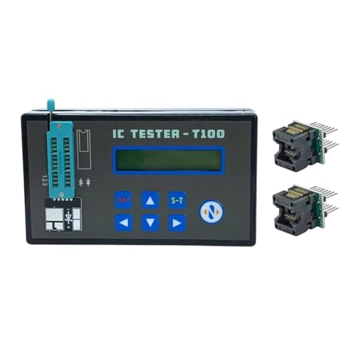 Roxvue LED-IC-Tester Transistor-Tester Testschaltung für Integrierte Schaltkreise (IC) Allgemeines Testgerät für Logikschaltungen 74HC 74LS CD40 45/145 von Roxvue