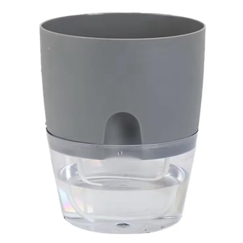 Roxvue Lazy Watering Blumentopf Hydrokulturpflanze Transparentes Baumwollseil Bewässerungsgerät Einfache Gartenbalkon-Verkleidung von Roxvue