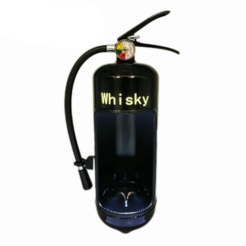 Roxvue Minibar mit Feuerlöscher, Lustiger Weinkühler mit Feuerlöscher Aus Metall für Minibars, Spirituosenschrank mit Feuerlöscher Roxvue Minibar mit Feuerlöscher, Lustiger Weinkühler mit Feuerlöscher Aus Metall für Minibars, Spirituosenschrank mit Feuerlöscher von Roxvue