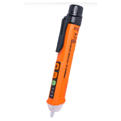 Roxvue Non-Contact AC Spannungsprüfstift, AC 12-1000V LED-Taschenlampe mit Summeralarm für Echtzeit-/Leitungsprüfung Roxvue Non-Contact AC Spannungsprüfstift, AC 12-1000V LED-Taschenlampe mit Summeralarm für Echtzeit-/Leitungsprüfung von Roxvue
