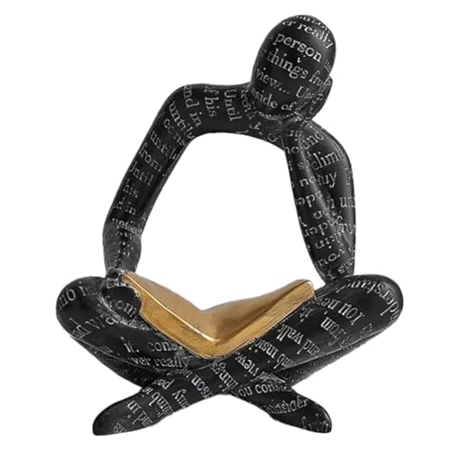 Roxvue Nordic Abstract Resin Skulptur Denker Figur Statue Handgefertigtes Zuhause Büro Schreibtisch Ornament Roxvue Nordic Abstract Resin Skulptur Denker Figur Statue Handgefertigtes Zuhause Büro Schreibtisch Ornament von Roxvue