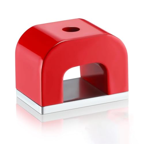 Roxvue Red Alnico Hufeisenmagnet. Dieser Schwere Magnet mit Halterung Funktioniert Als Angelschnur oder zum Nägellackieren. 13 Pfund Zugkraft. Roxvue Red Alnico Hufeisenmagnet. Dieser Schwere Magnet mit Halterung Funktioniert Als Angelschnur oder zum Nägellackieren. 13 Pfund Zugkraft. von Roxvue