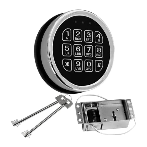 Roxvue Sicherheitsschloss Elektronisches Digitales Safe-Schloss Austausch-Solenoid mit 2 Schlüsseln Roxvue Sicherheitsschloss Elektronisches Digitales Safe-Schloss Austausch-Solenoid mit 2 Schlüsseln von Roxvue