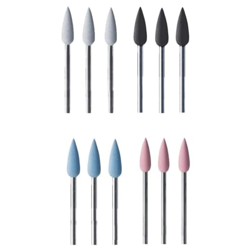 Roxvue Silikon-Polierpinsel in Tropfenform, 12er-Set, 15 X 5.5mm, Silikon-Polierpinsel, Sortiment in 4 Körnungen Roxvue Silikon-Polierpinsel in Tropfenform, 12er-Set, 15 X 5.5mm, Silikon-Polierpinsel, Sortiment in 4 Körnungen von Roxvue