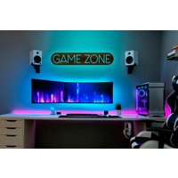 Game Zone Neon Schild, Room Led Gaming Gamer Raum Led Wand Dekor, Schild von RoxyRoStore