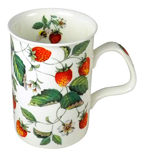 Roy Kirkham Alpenerdbeer-Becher, Porzellan, Tasse, rund, 284 ml von Roy Kirkham