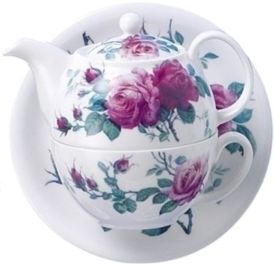 Roy Kirkham English Rose Teekanne for One von Roy Kirkham