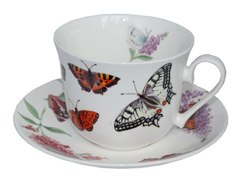 Roy Kirkham XBUTG1100 Jumbotasse Butterfly Garden (Schmetterlinge) von Roy Kirkham