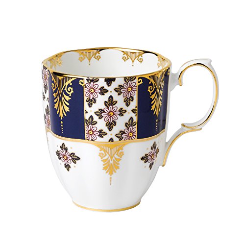 100 Years by Royal Albert 1900 Regency Tasse, Blau, Fassungsvermögen 0,4 l von Royal Albert