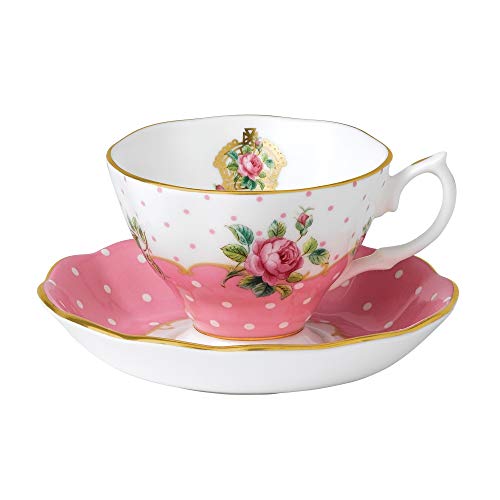 Royal Albert Teetasse mit Untersetzer, 2-teiliges Set in Geschenkschachtel, mehrfarbig von Royal Albert