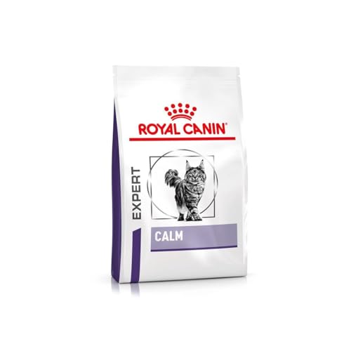 Royal Canin Expert Calm Trockenfutter | 2 kg | Alleinfuttermittel für ausgewachsene Katzen | Möglicher entspannender Effekt | Hydrolysiertes Milchprotein und L-Tryptophan von ROYAL CANIN