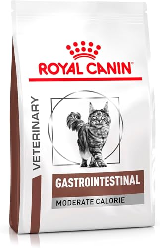 Royal Canin Veterinary Gastrointestinal Moderate Calorie | 400 g | Trockenfutter für Katzen | Kann unterstützend bei gastrointestinalen Erkrankungen helfen | Hohe Akzeptanz von ROYAL CANIN