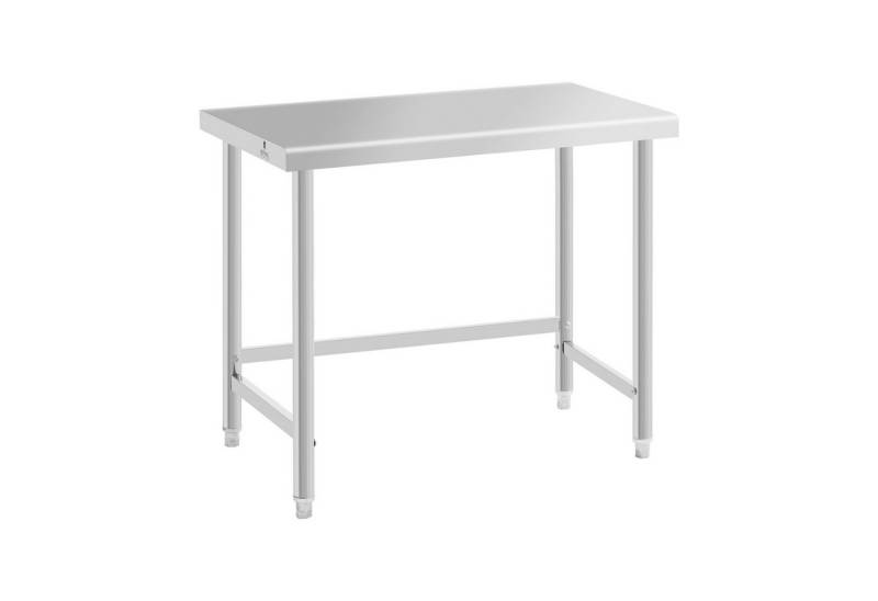 Royal Catering Arbeitstisch 100 x 60 cm Gastro Edelstahl Edelstahltisch Zerlegetisch 90 kg von Royal Catering