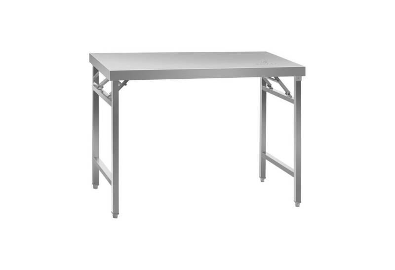 Royal Catering Arbeitstisch 120 x 70 x 90,5 cm Küchentisch 215 kg Klapptisch Edelstahltisch Royal Catering Arbeitstisch 120 x 70 x 90,5 cm Küchentisch 215 kg Klapptisch Edelstahltisch von Royal Catering