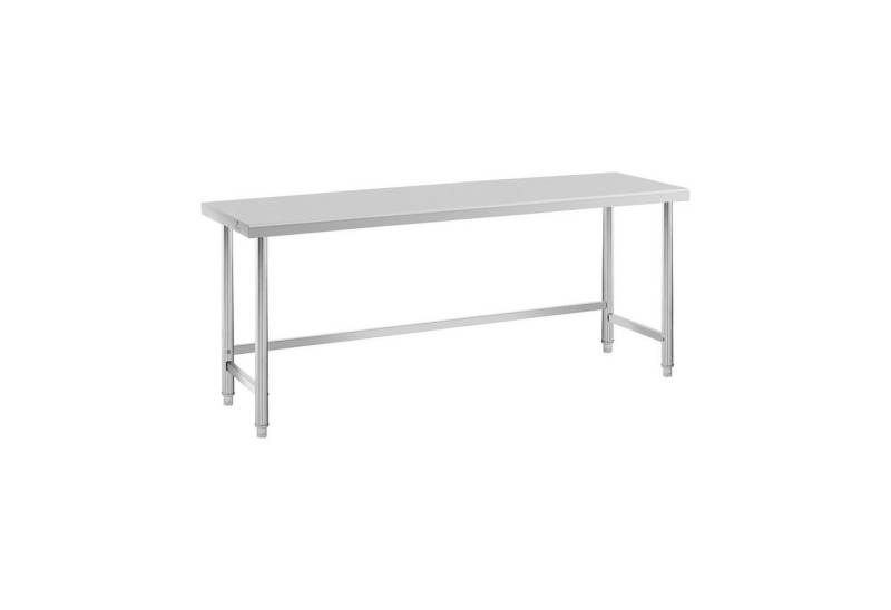 Royal Catering Arbeitstisch 200 x 60 cm Gastro Edelstahl Edelstahltisch Zerlegetisch 95 kg, verschiedene Größen von Royal Catering