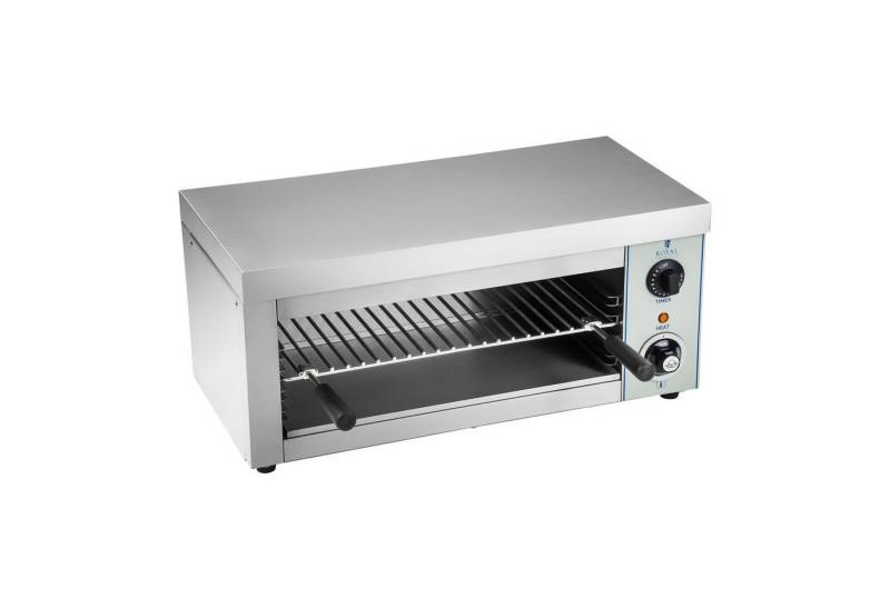 Royal Catering Elektrogrill Salamander Ofen Überbackgerät Elektro Grill Toaster Edelstahl 2000 W, 2000 W von Royal Catering