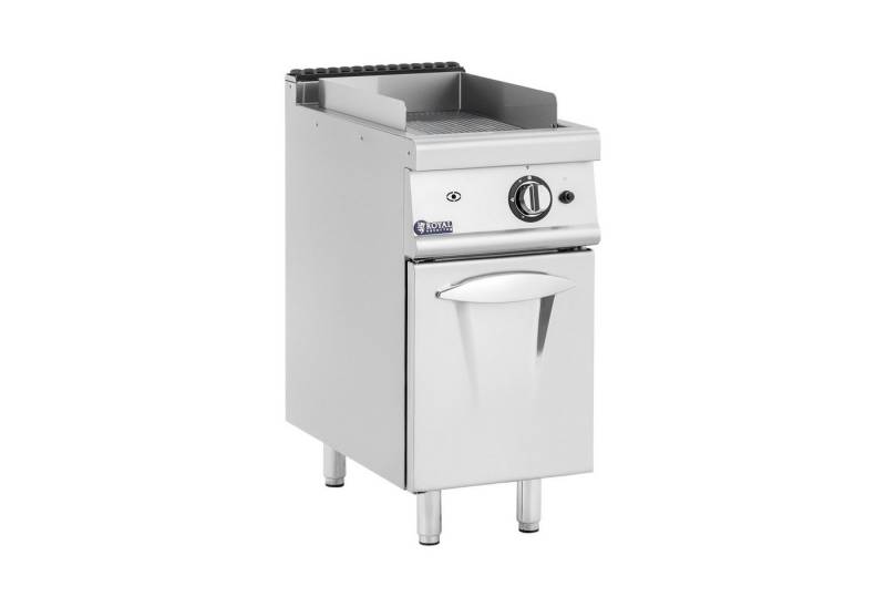 Royal Catering Gasgrill Gas-Grillplatte Unterschrank 6 kW geriffelt Propan/LPG/Erdgas 50 - 300 von Royal Catering