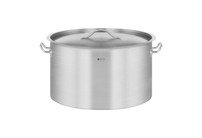 Royal Catering Kochtopf 44 L Suppentopf Ø 45 x 28 cm Induktion Topf + Deckel Eintopf Gastro, Edelstahl, verschiedene Größen Royal Catering Kochtopf 44 L Suppentopf Ø 45 x 28 cm Induktion Topf + Deckel Eintopf Gastro, Edelstahl, verschiedene Größen von Royal Catering