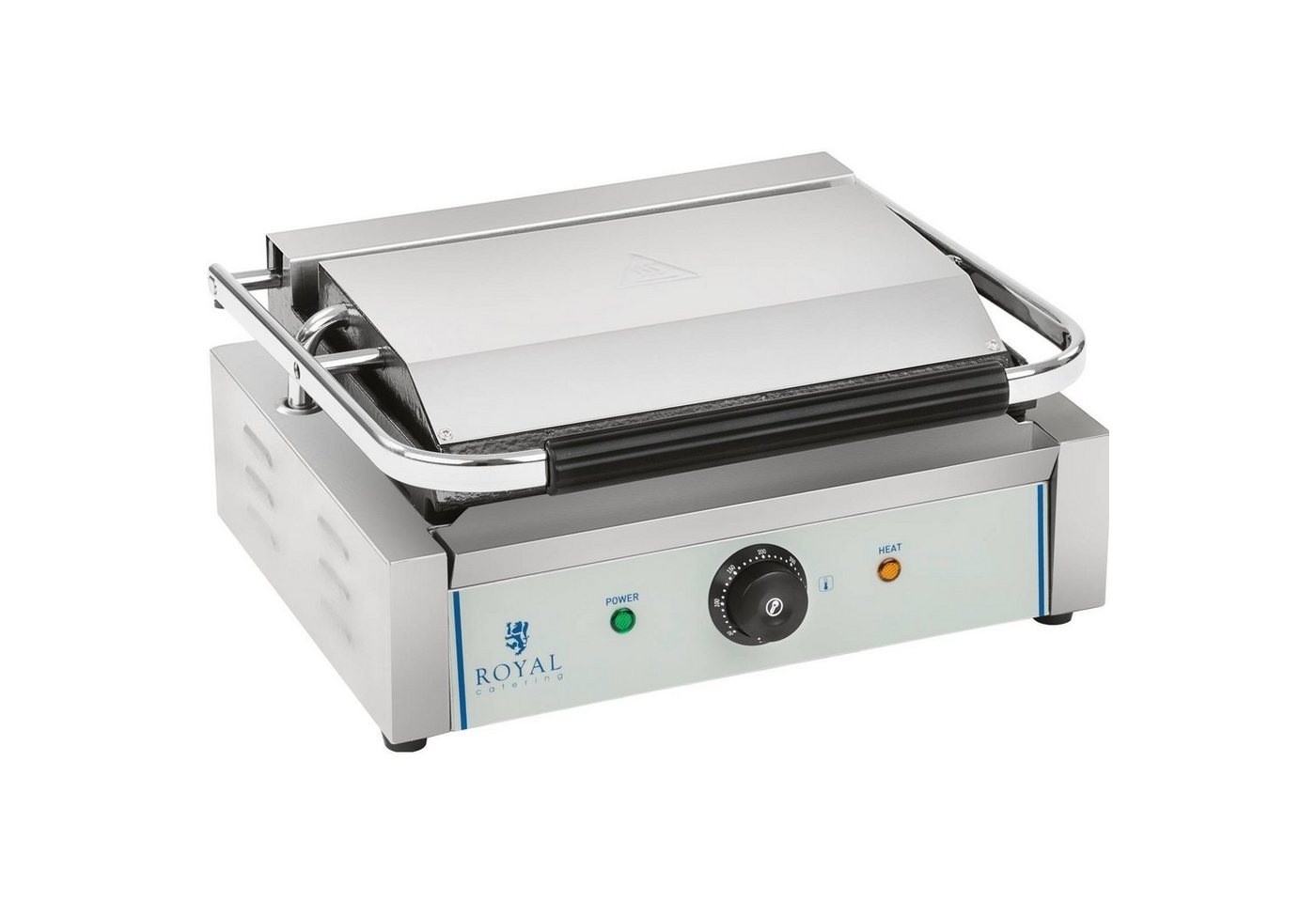 Royal Catering Kontaktgrill Kontaktgrill Tischgrill Elektrogrill Panini Grill Sandwich Maker, 2200 W von Royal Catering