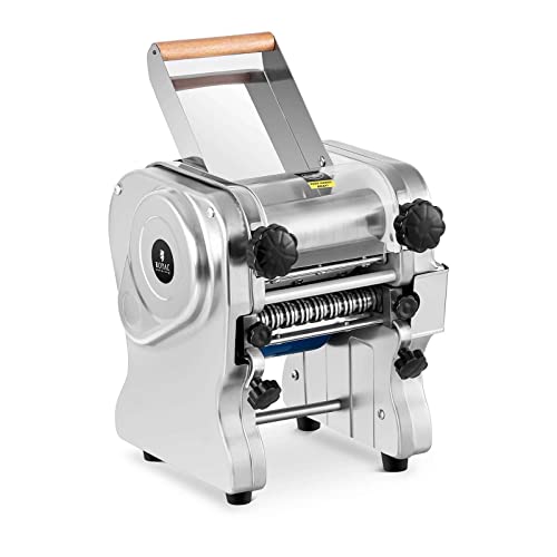 Royal Catering RC- EPM160 Nudelmaschine 16 cm 1 bis 14 mm elektrisch Pastamaschine von Royal Catering